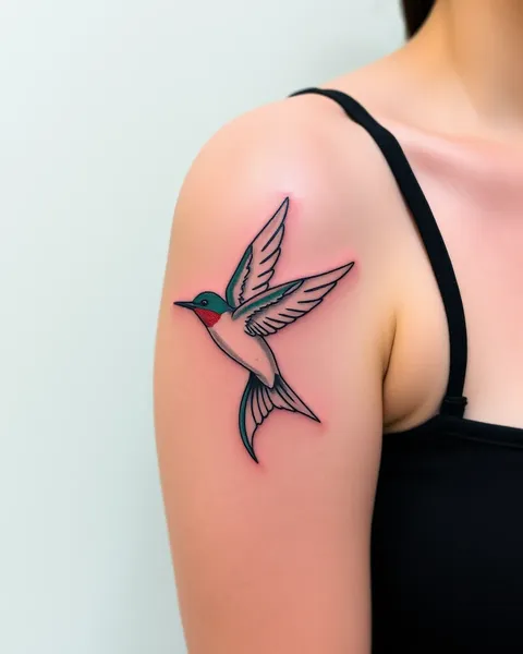 El Significado Espiritual del Diseño de Tatuaje de Golondrina