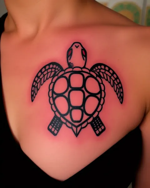 El Significado Espiritual del Simbolismo de la Tatuaje de Tortuga