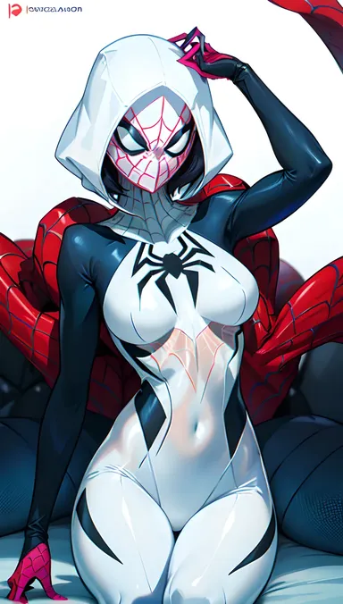 El Viaje de Hentai de Spider Gwen Comienza