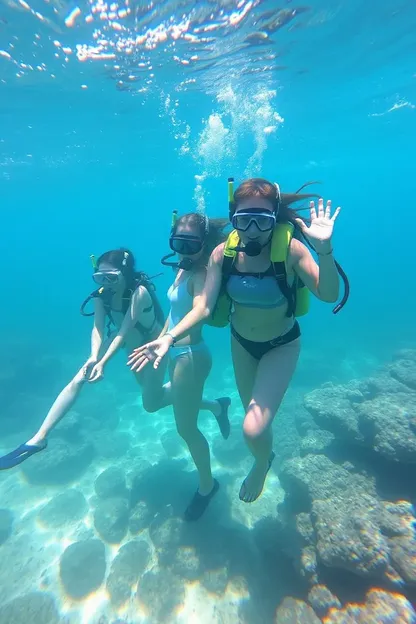 El Viaje de las Niñas a través del Arrecife de Coral