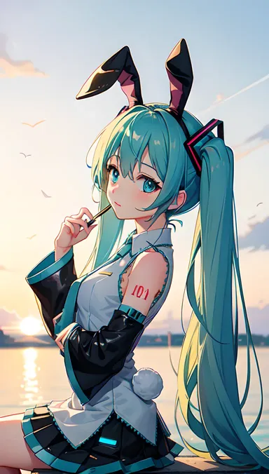 El agujero de la liebre: la aventura hentai de Hatsune Miku