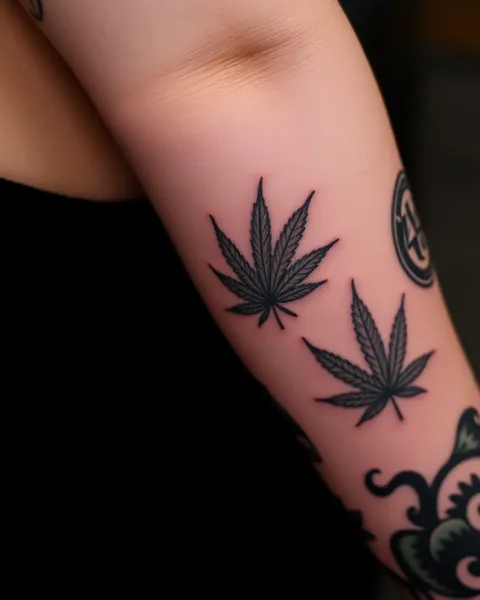 El arte de los tatuajes de marihuana: una forma única de expresión