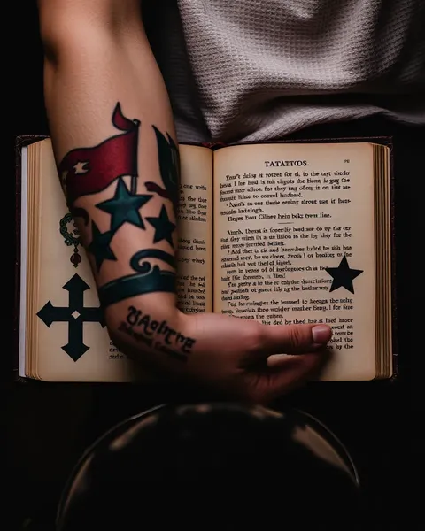 El arte de tatuajes de libros: Un viaje