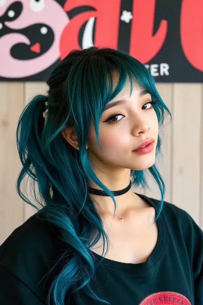 El cabello de la E-Girl es su aumento de confianza