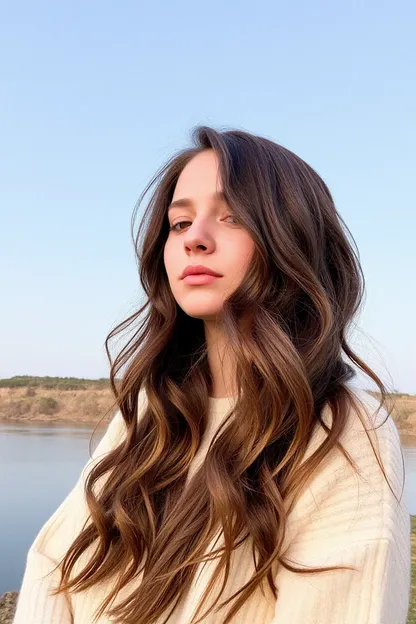 El cabello de la niña E es extremadamente hermoso