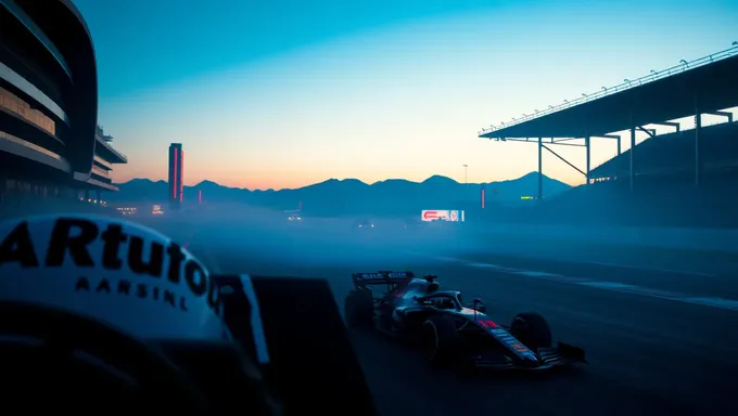 El calendario de F1 en Las Vegas 2025 incluye eventos de carreras nocturnas