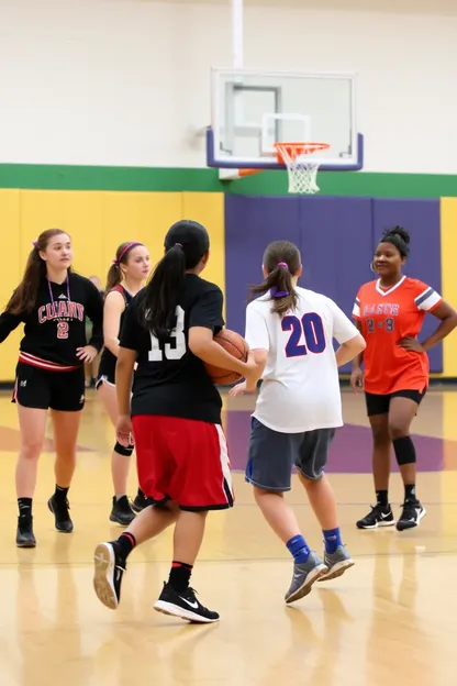 El calendario de la liga de baloncesto de la Asociación de Clubes de Niñas de Omaha es revelado