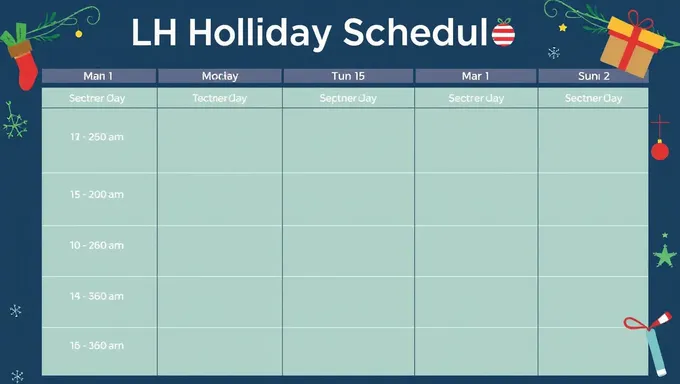 El calendario de vacaciones de La Tech para 2025 se revela