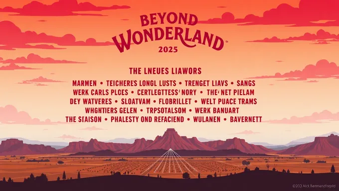 El cartel de Beyond Wonderland 2025 incluye sorpresivos cabeza de cartel