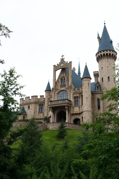 El castillo donde se encontró la niña perdida