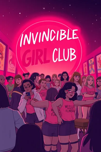 El club de la chica invencible fomenta el trabajo en equipo inquebrantable