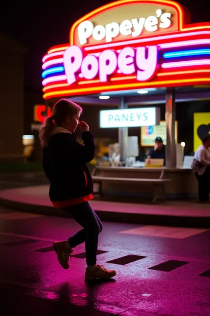 El coche de una chica choca contra el edificio de Popeyes, se reporta daño