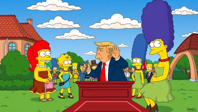 El destino de Trump predicho por los Simpsons en 2025