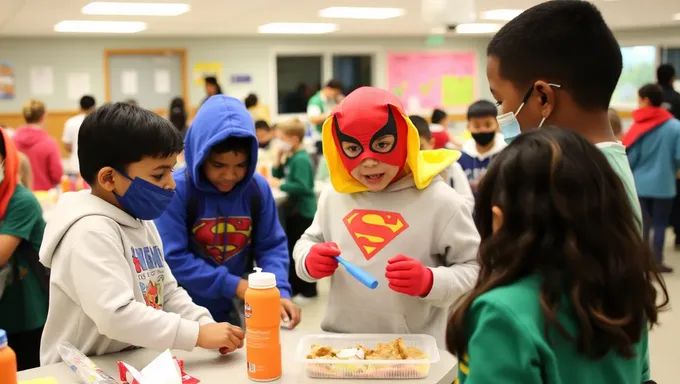 El día de los héroes de la comida escolar 2025 celebra festividades