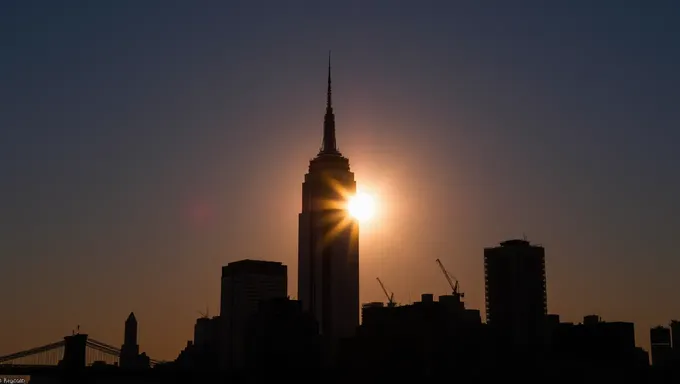 El eclipse solar de Nueva York 2025: Una experiencia en una vida