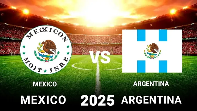 El entusiasmo crece para el partido México vs Argentina 2025