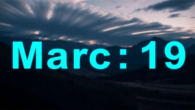 El esperado sigue: días hasta el 19 de marzo de 2025