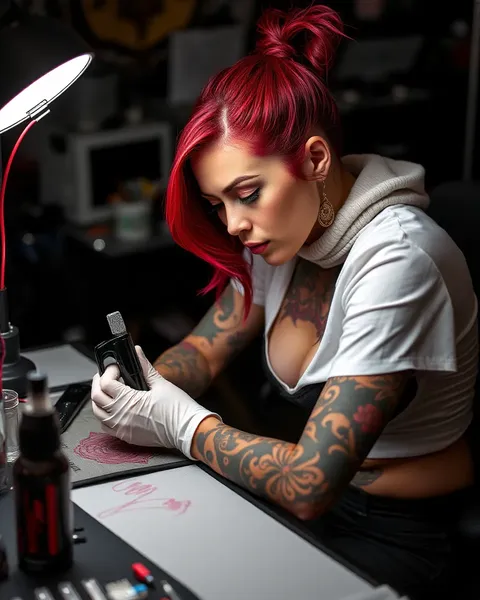 El futuro de las artistas de tatuaje femeninas