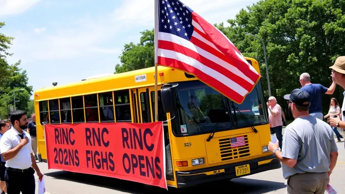 El itinerario del autobús de Antifa al Debate RNC 2025 ha cambiado