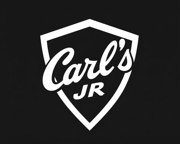 El logo de Carl's Jr en fondo transparente en formato PNG