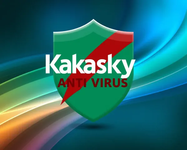 El logo de Kaspersky Anti-Virus aparece en formatos variados