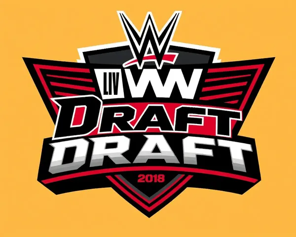 El logo de WWE Draft en formato PNG se lanzó oficialmente hoy