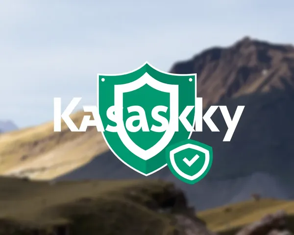 El logo del antivirus Kaspersky demuestra un diseño visual efectivo