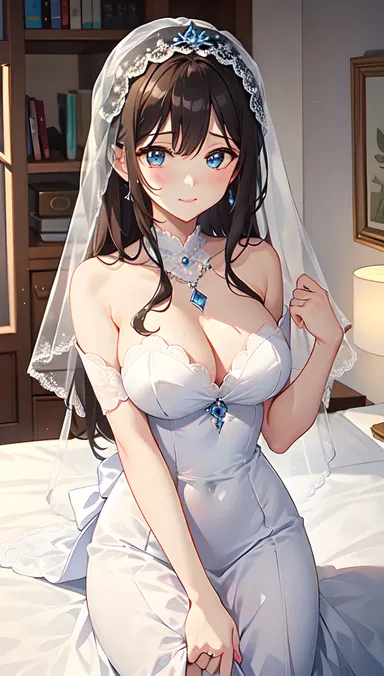 El matrimonio y el azul hentai están entrelazados en la oscuridad