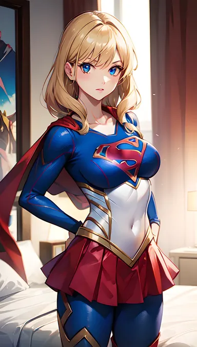 El mundo hentai de Supergirl domina la escena