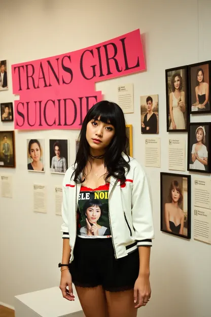 El museo honra a las chicas trans que se perdieron por suicidio