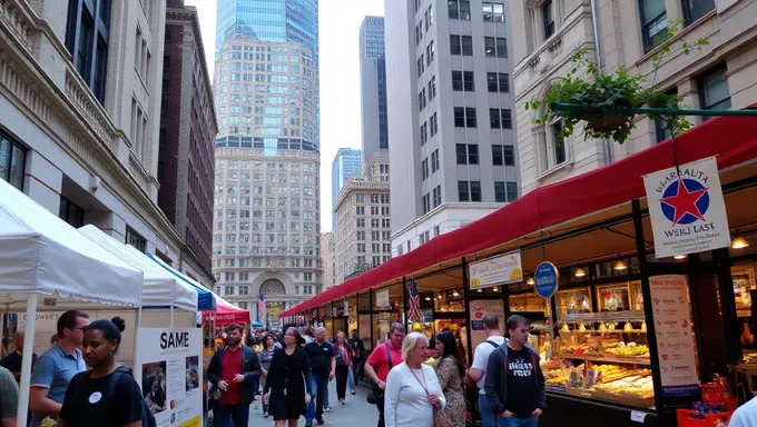 El paraíso gastronómico de Chicago's Market Days 2025