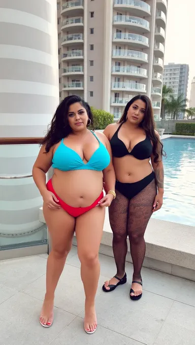 El poder de BBW y pechos en la belleza