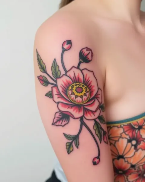 El poder de los significados de tatuaje de flor en la cultura moderna