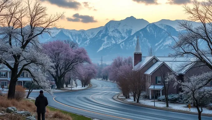 El primer día de primavera de 2025 en los Estados Unidos