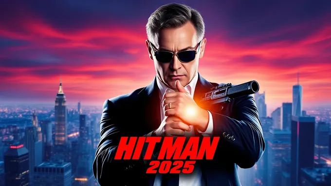 El póster de Hit Man 2025 sugiere acción a alta velocidad