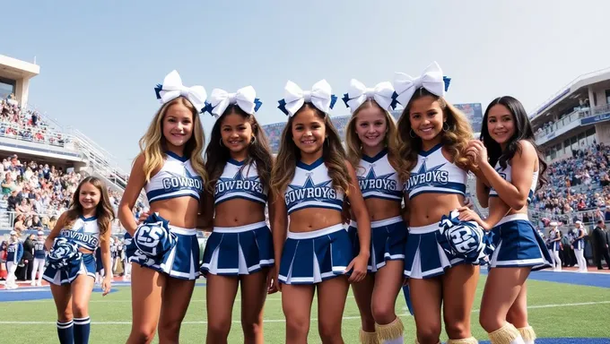 El roster de las cheerleaders de los Dallas Cowboys de 2025 fue revelado por los oficiales del equipo