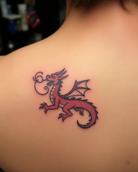 El significado del tatuaje de dragón pequeño en la cultura