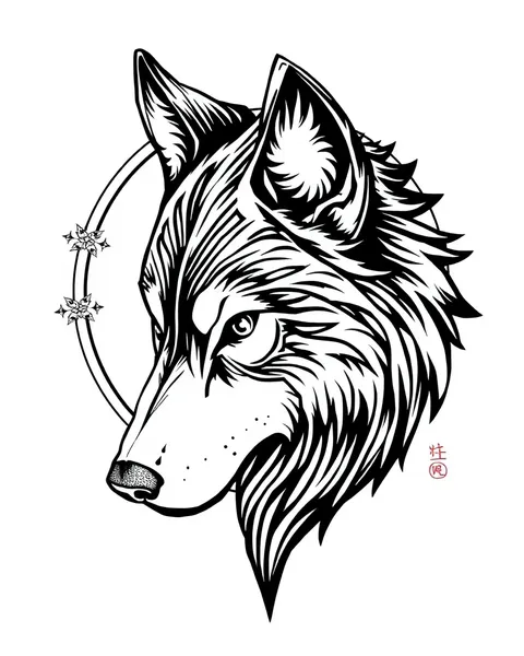 El significado del tatuaje de lobo: explicación del significado cultural y simbólico