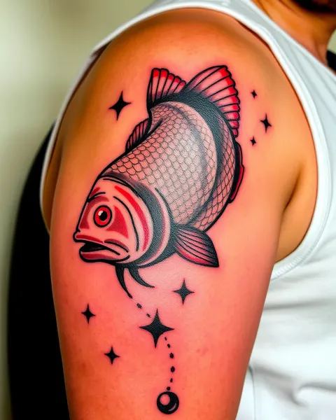 El significado detrás de los tatuajes de peces explicado