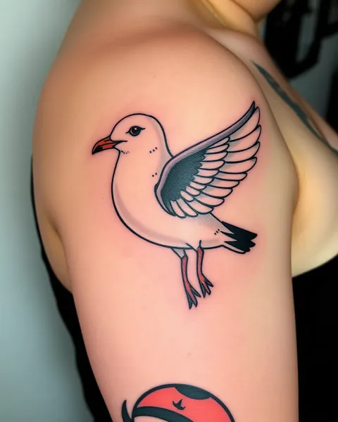 El tatuaje de Seagull Jonahtan: Una obra de arte