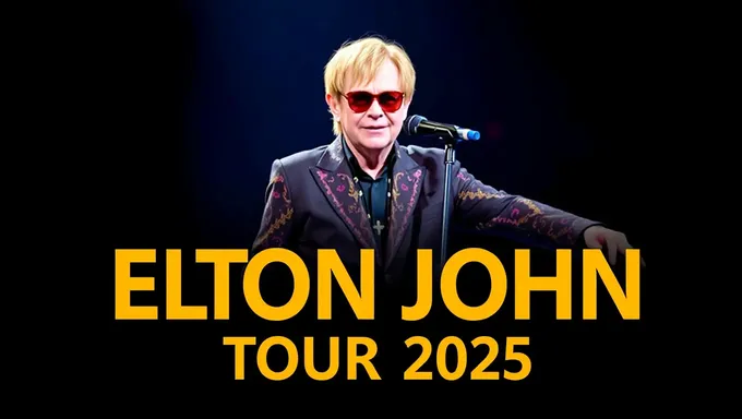 El tour de Elton John 2025 ha sido anunciado para emocionar a los fans en todo el mundo