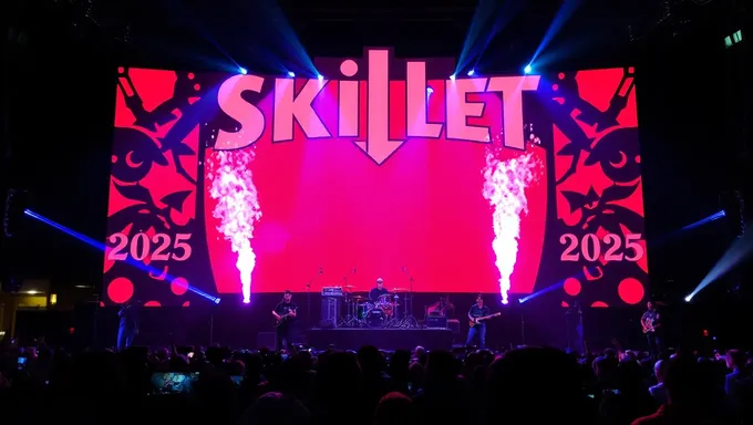 El tour de Skillet 2025 presenta experiencias de fanáticos interactivas e inmersivas