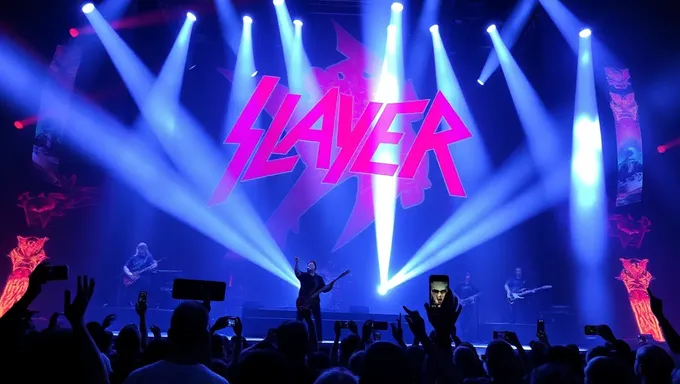 El tour de Slayer de 2025 promete una experiencia en vivo inolvidable