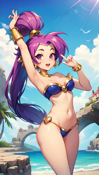 El viaje del héroe semihumano Shantae R34