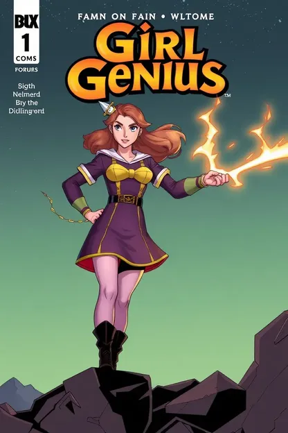 El volumen 1 de Girl Genius está disponible para descargar en formato CBZ en línea