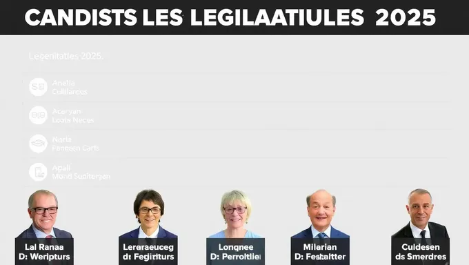 Elecciones legislativas francesas de 2025: lista de candidatos