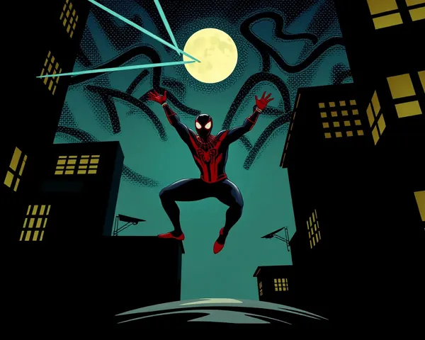 Elementos de diseño gráfico PNG de Miles Morales