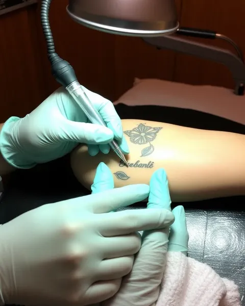 Eliminación de tatuaje con salina: opción de tratamiento segura y efectiva