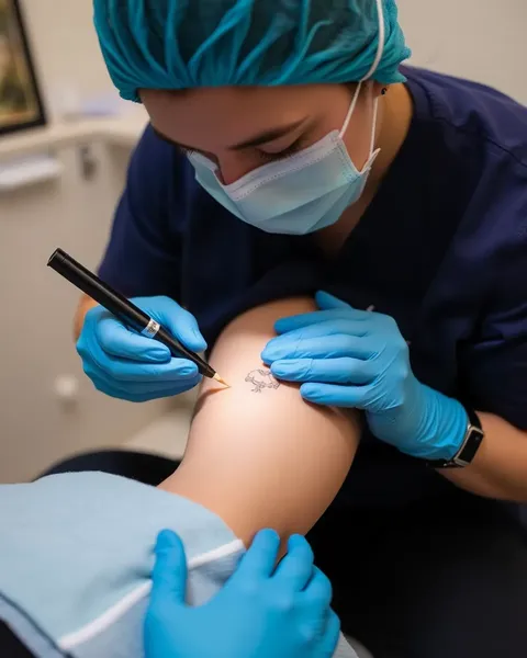 Eliminación de tatuajes con solución salina: eliminación de tatuajes suave