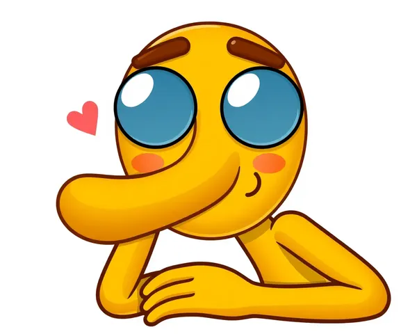 Emoji PNG de nariz larga: Emoji PNG de nariz larga